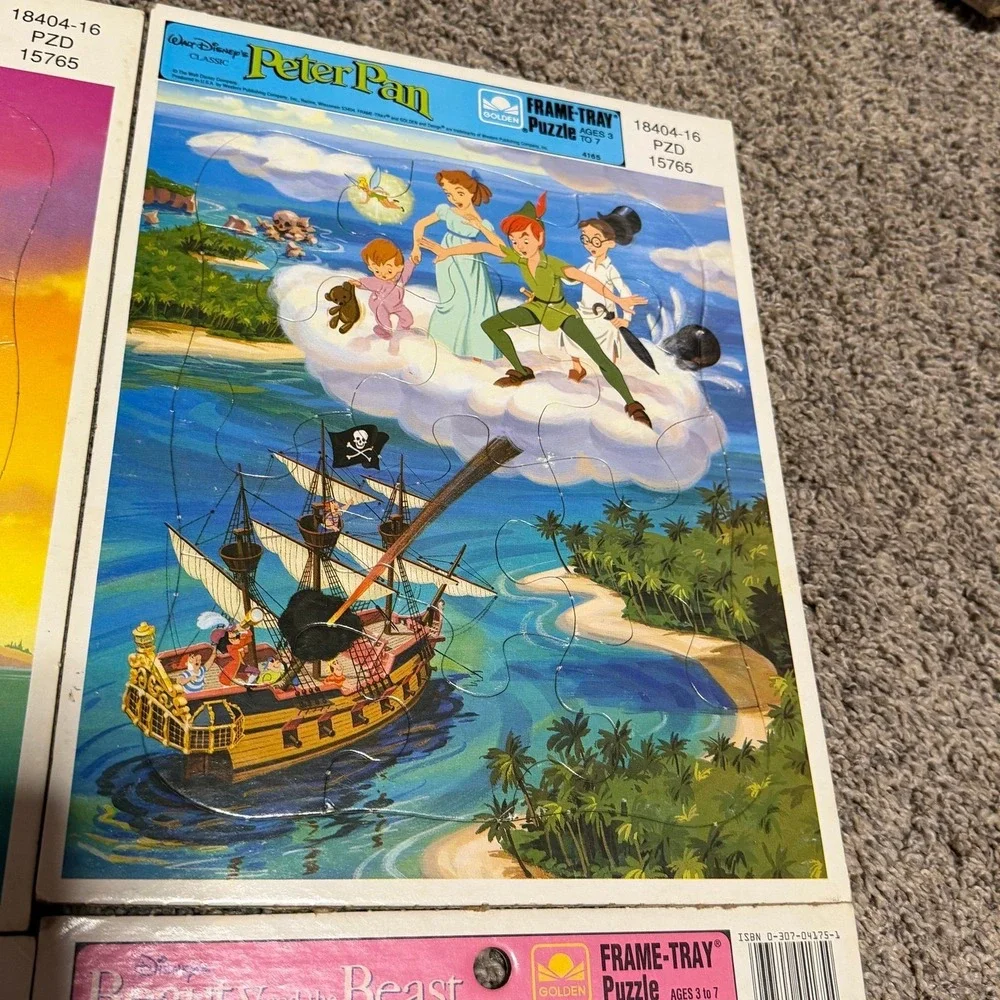 Vintage Disney tray puzzles
